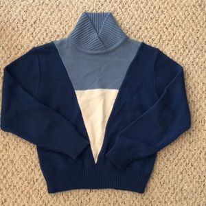 Blue ski sweater